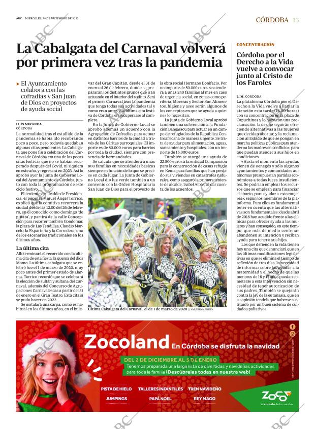 ABC CORDOBA 28-12-2022 página 13