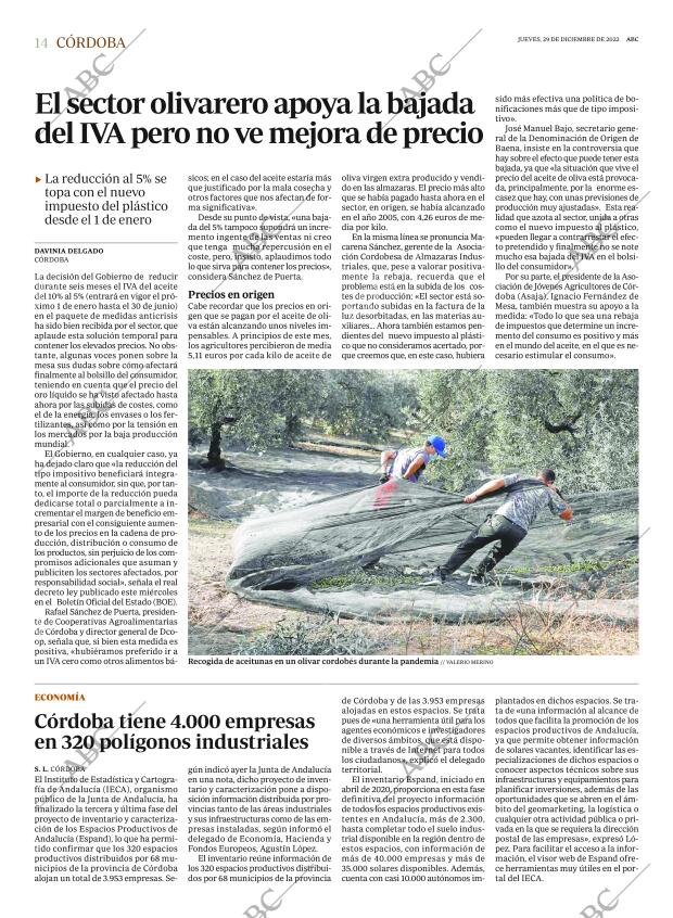 ABC CORDOBA 29-12-2022 página 14