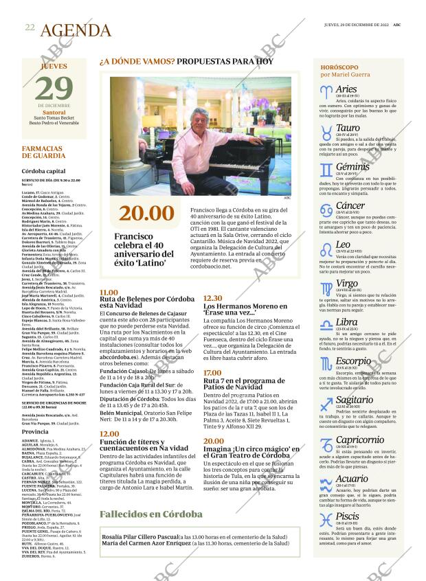 ABC CORDOBA 29-12-2022 página 22