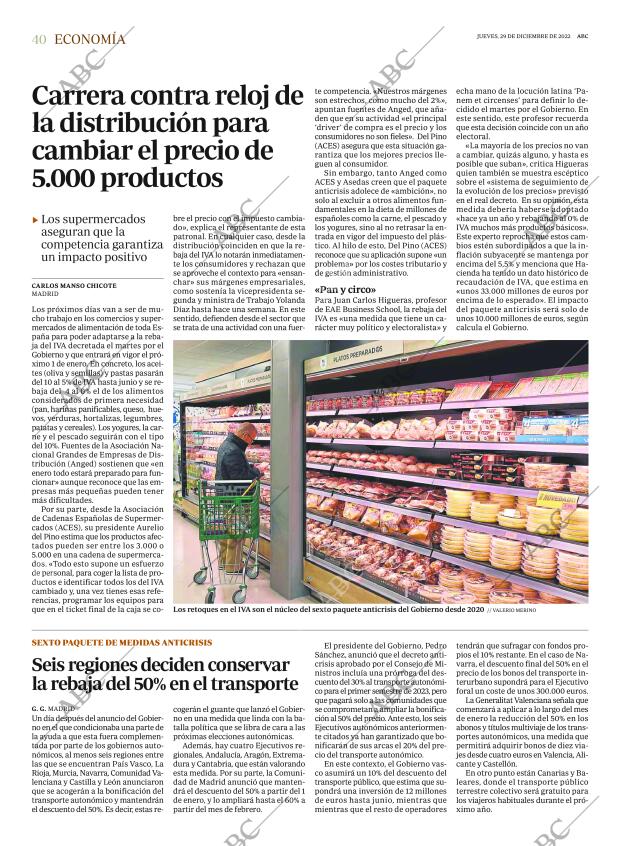 ABC CORDOBA 29-12-2022 página 40