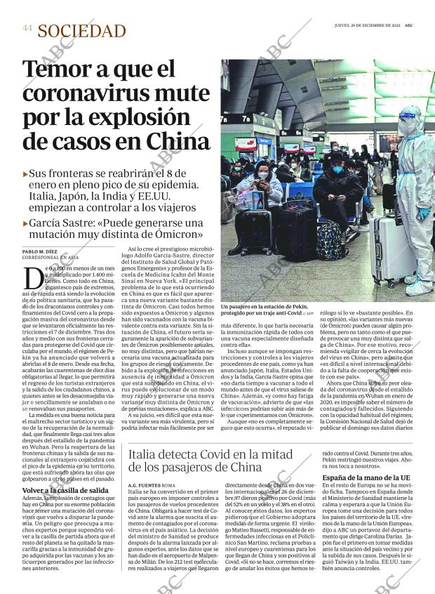 ABC CORDOBA 29-12-2022 página 44