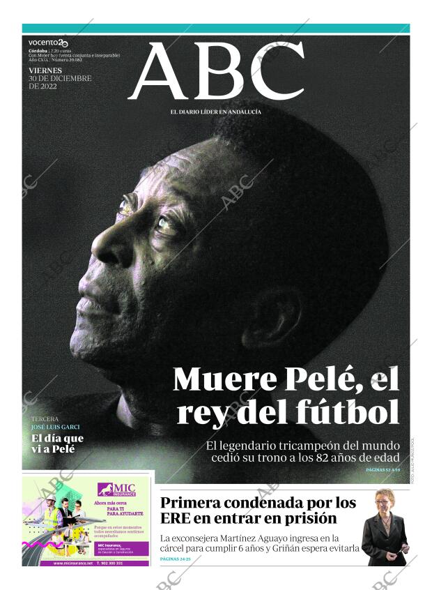 ABC CORDOBA 30-12-2022 página 1