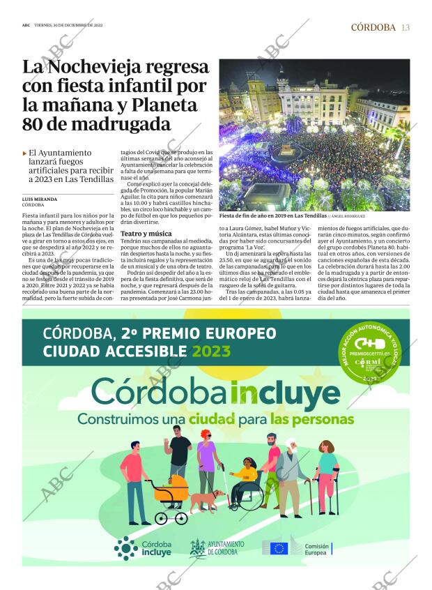 ABC CORDOBA 30-12-2022 página 13