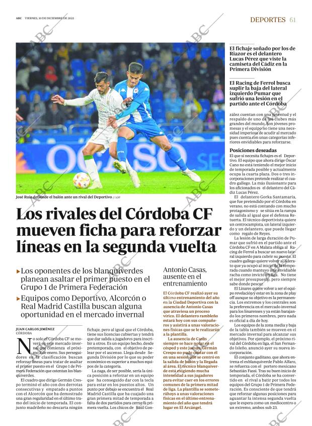 ABC CORDOBA 30-12-2022 página 61