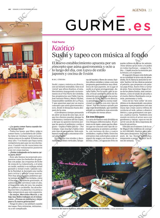 ABC CORDOBA 31-12-2022 página 23