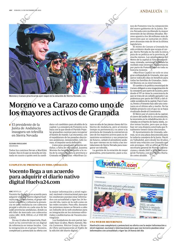 ABC CORDOBA 31-12-2022 página 31
