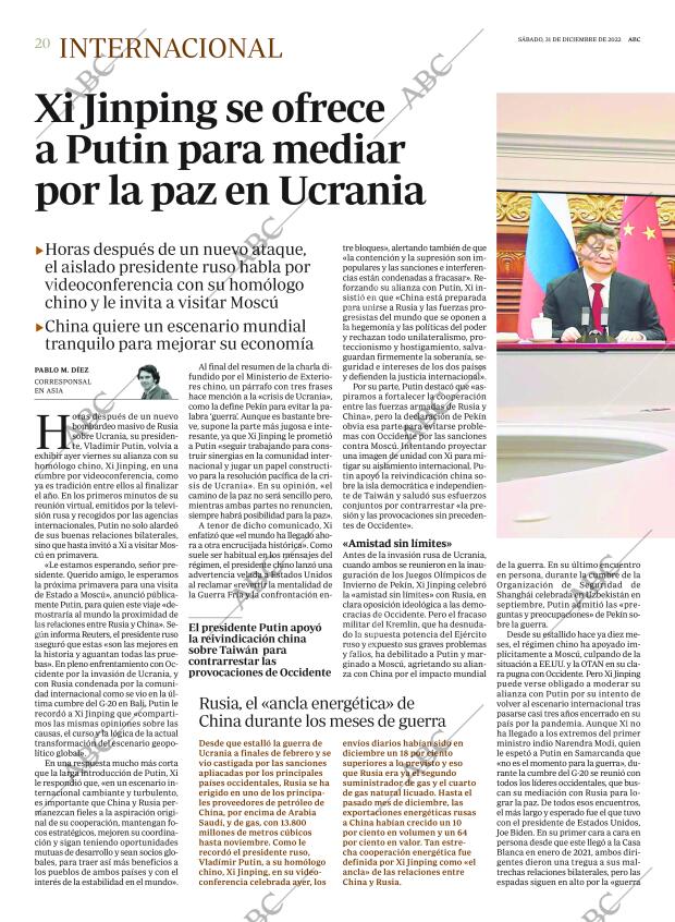 ABC MADRID 31-12-2022 página 20