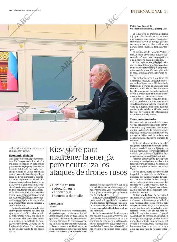 ABC MADRID 31-12-2022 página 21