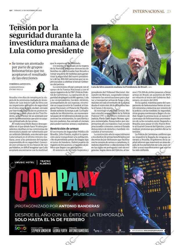 ABC MADRID 31-12-2022 página 23