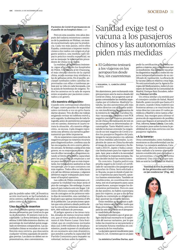 ABC MADRID 31-12-2022 página 31