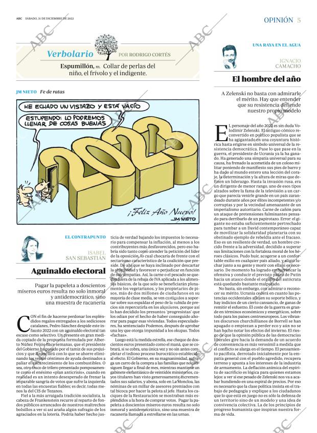 ABC MADRID 31-12-2022 página 5
