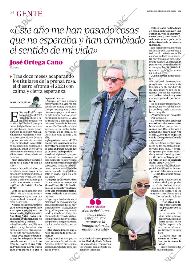 ABC MADRID 31-12-2022 página 54