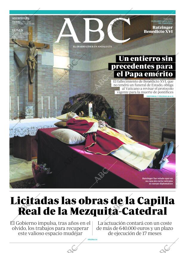 ABC CORDOBA 02-01-2023 página 1