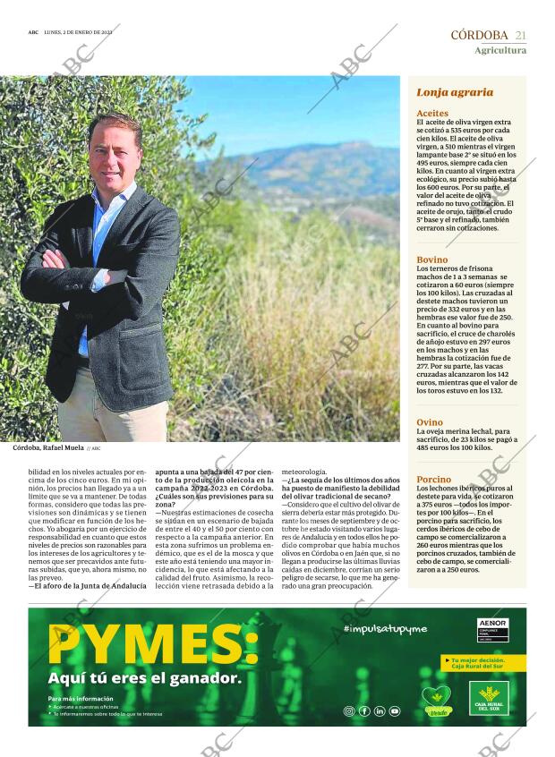 ABC CORDOBA 02-01-2023 página 21