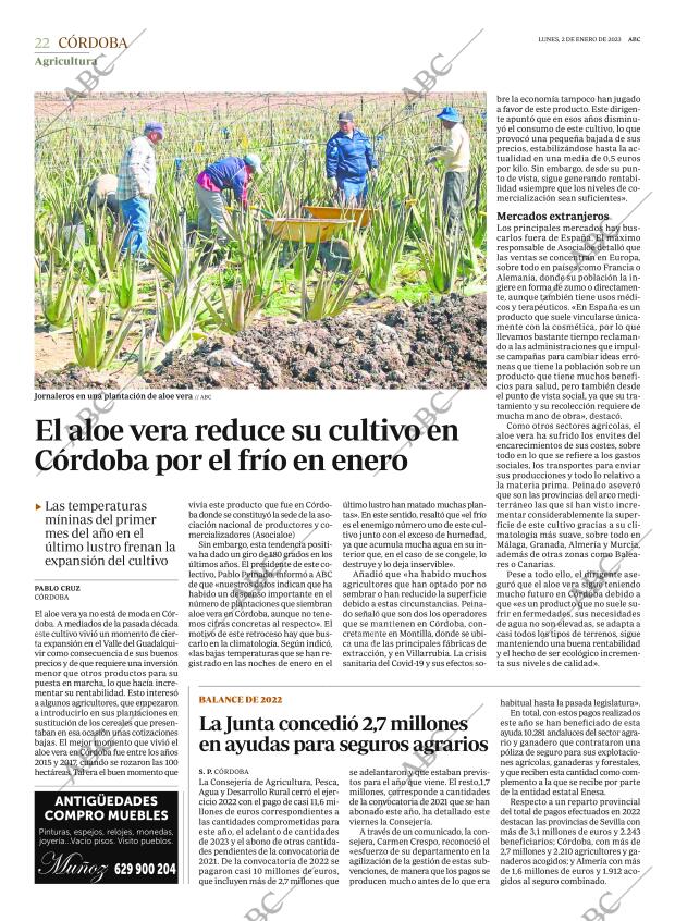 ABC CORDOBA 02-01-2023 página 22