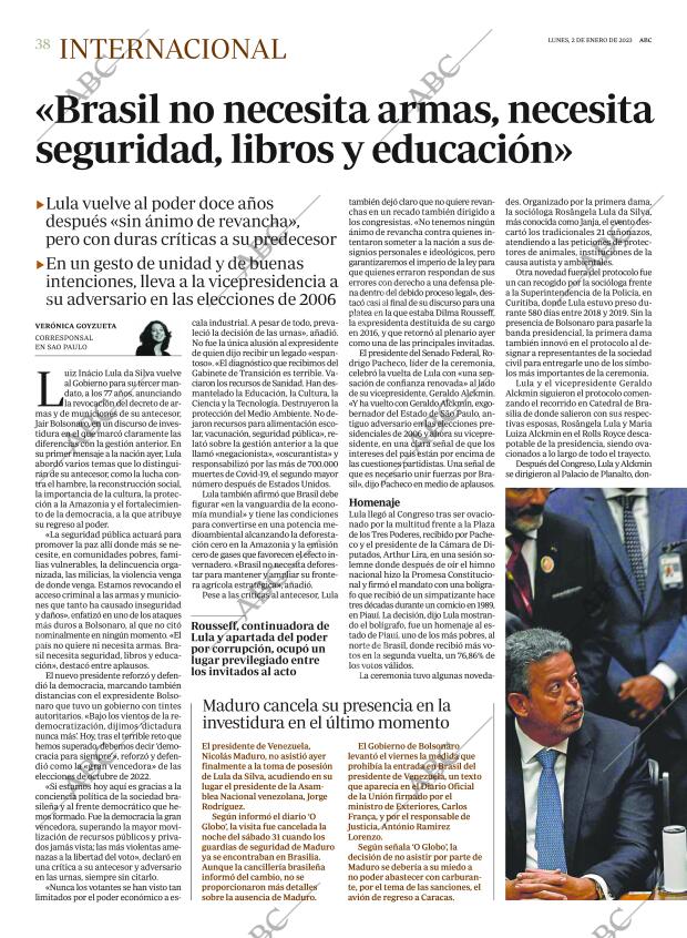 ABC CORDOBA 02-01-2023 página 38