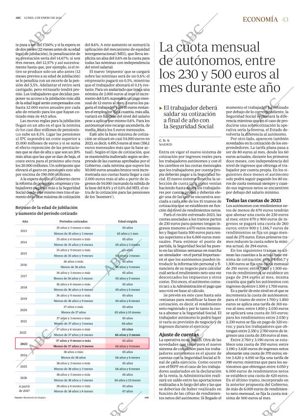 ABC CORDOBA 02-01-2023 página 43