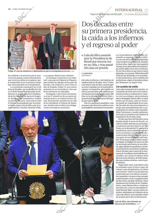 ABC MADRID 02-01-2023 página 23