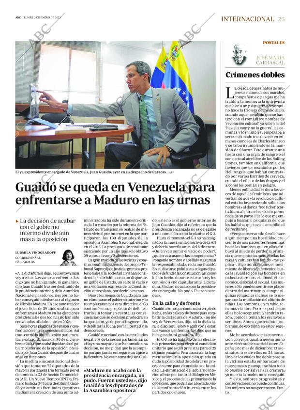 ABC MADRID 02-01-2023 página 25