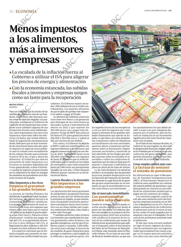 ABC MADRID 02-01-2023 página 30