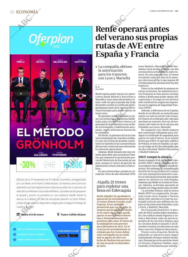 ABC MADRID 02-01-2023 página 32
