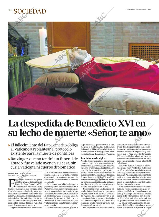 ABC MADRID 02-01-2023 página 34