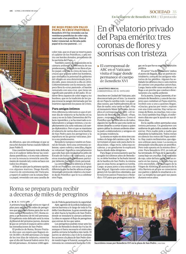ABC MADRID 02-01-2023 página 35