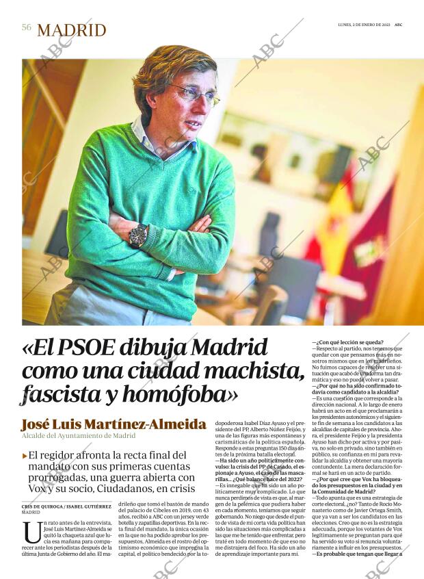 ABC MADRID 02-01-2023 página 56