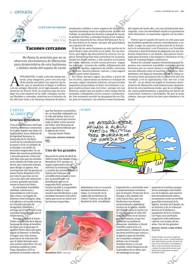 ABC MADRID 02-01-2023 página 6