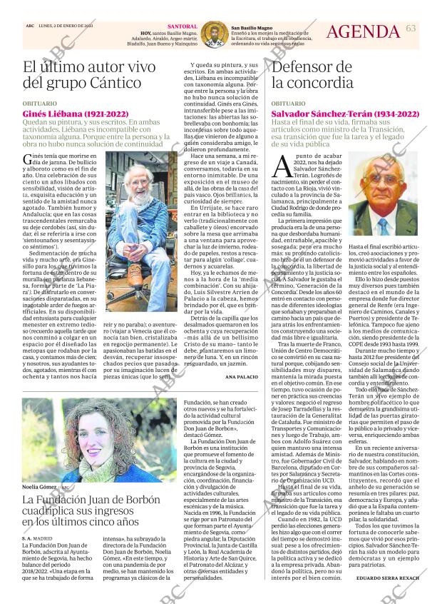 ABC MADRID 02-01-2023 página 63