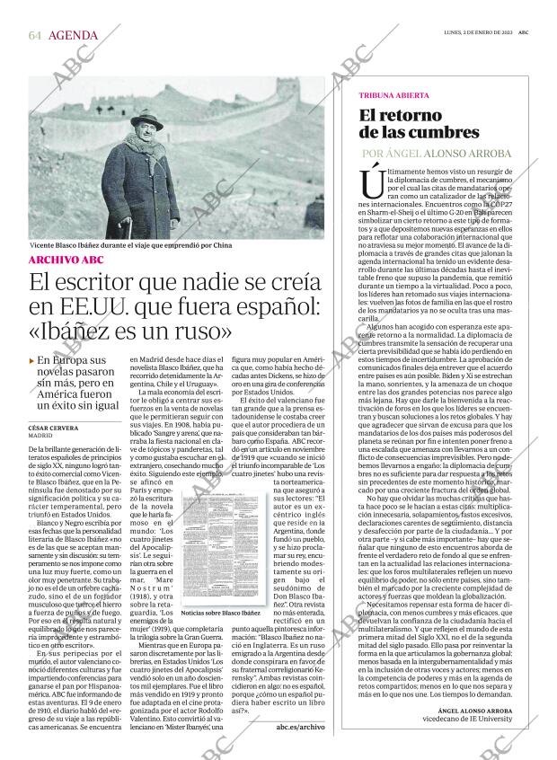 ABC MADRID 02-01-2023 página 64