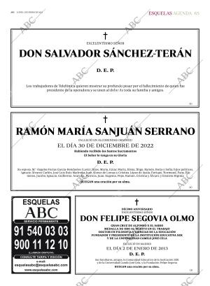 ABC MADRID 02-01-2023 página 65