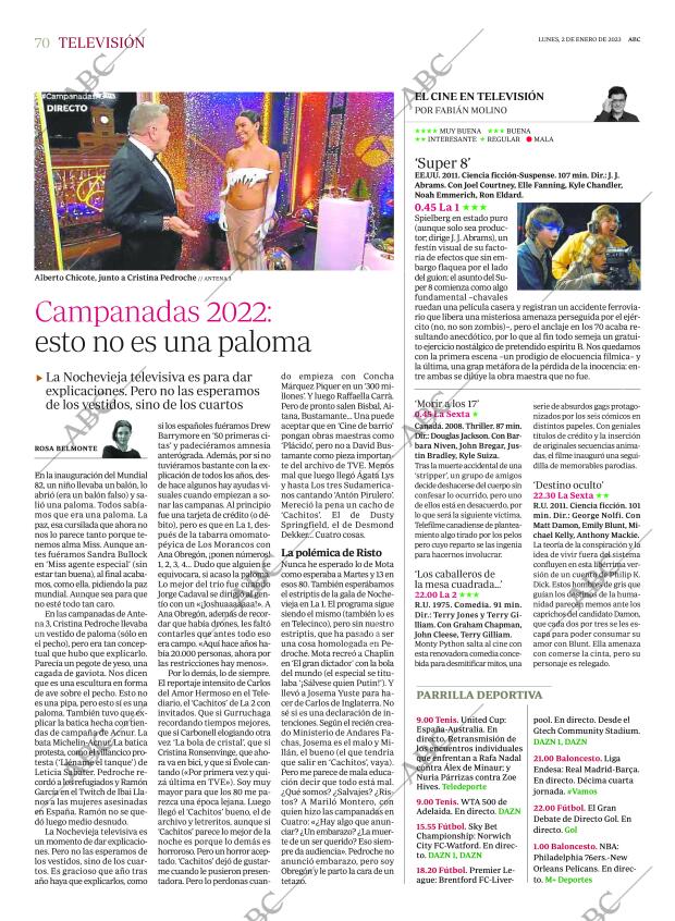 ABC MADRID 02-01-2023 página 70