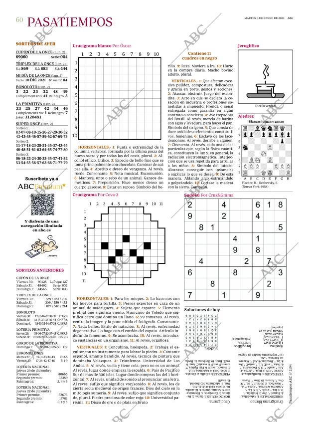 ABC CORDOBA 03-01-2023 página 60