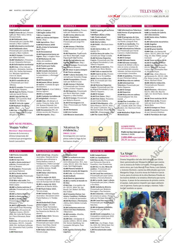 ABC CORDOBA 03-01-2023 página 63