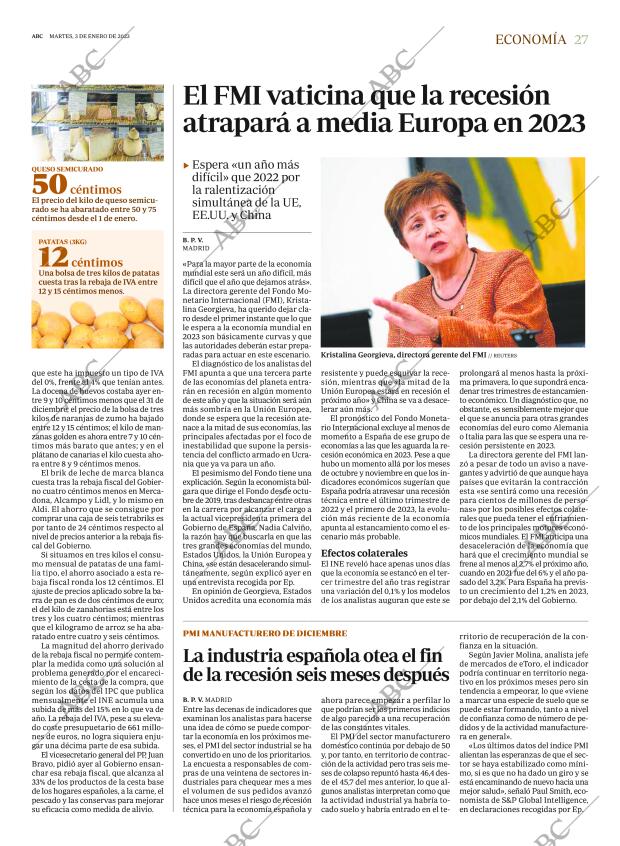 ABC MADRID 03-01-2023 página 27
