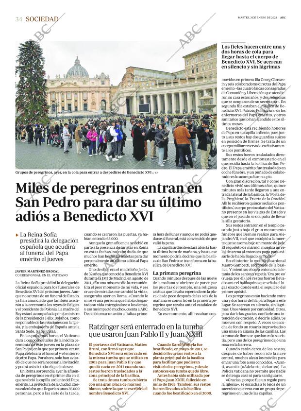 ABC MADRID 03-01-2023 página 34