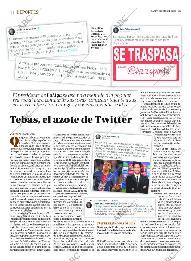 ABC MADRID 03-01-2023 página 44