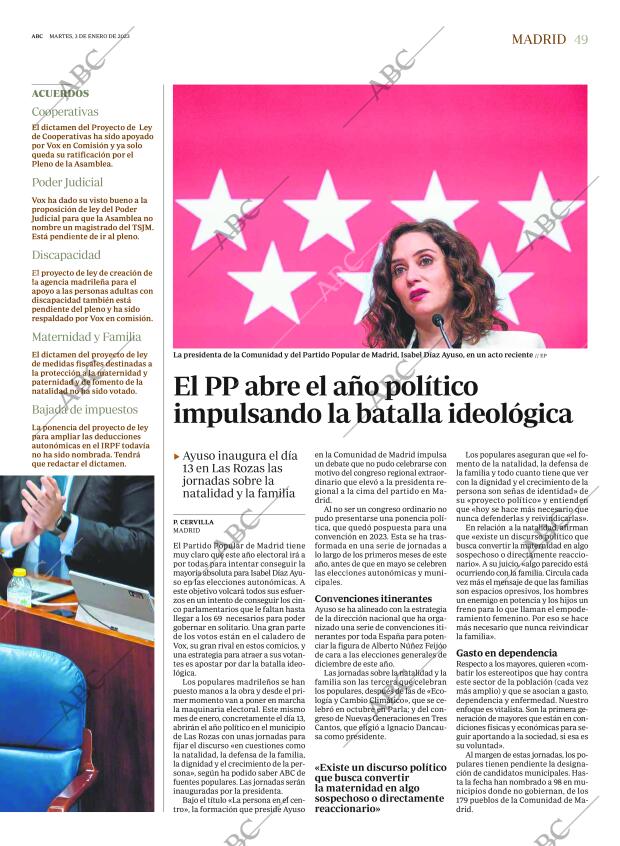 ABC MADRID 03-01-2023 página 49