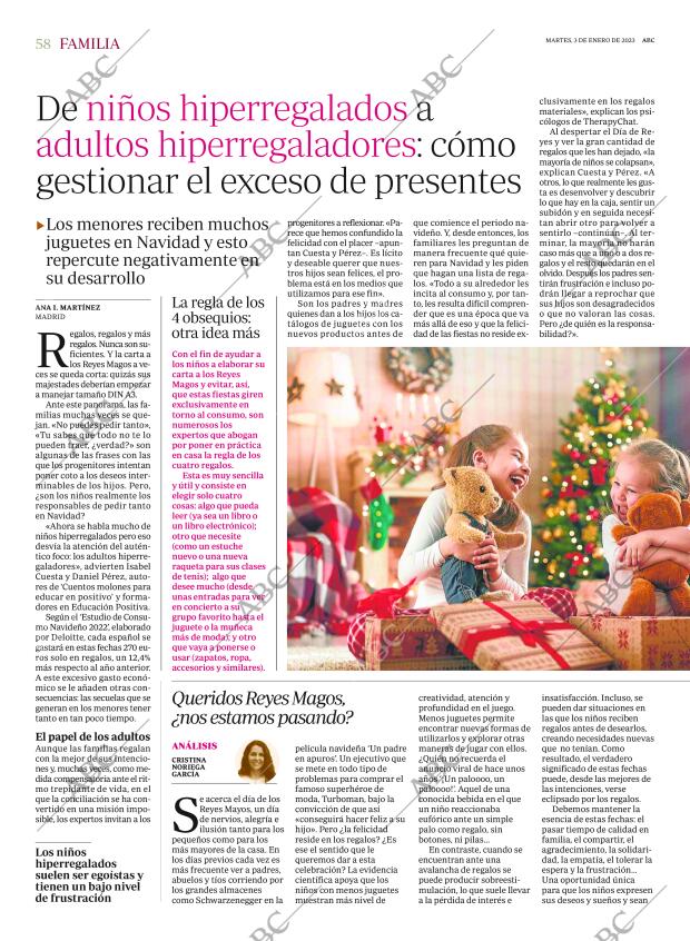 ABC MADRID 03-01-2023 página 58