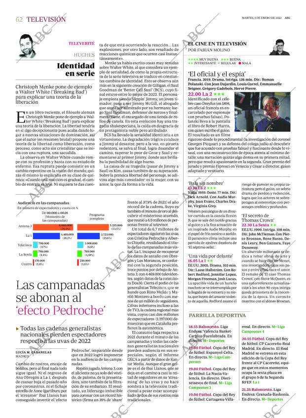 ABC MADRID 03-01-2023 página 62