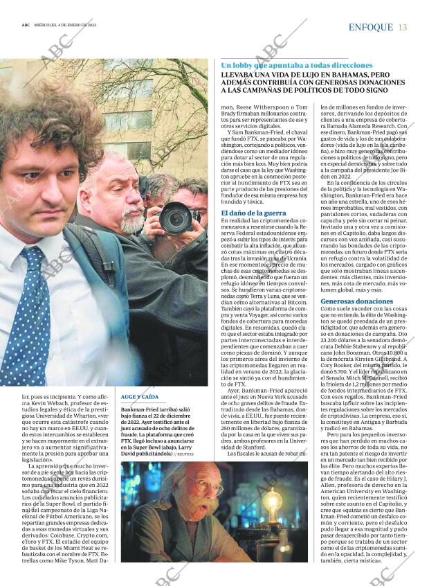 ABC MADRID 04-01-2023 página 13