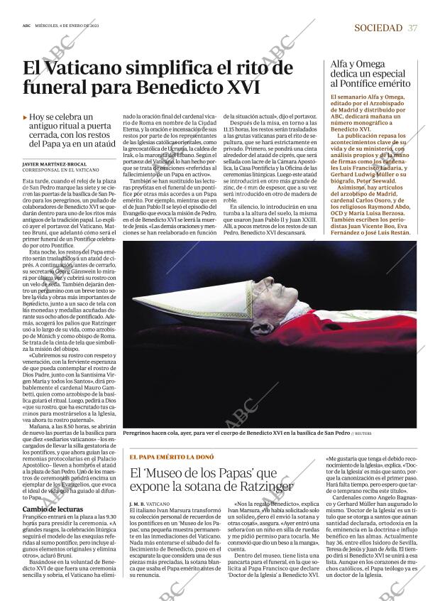 ABC MADRID 04-01-2023 página 37