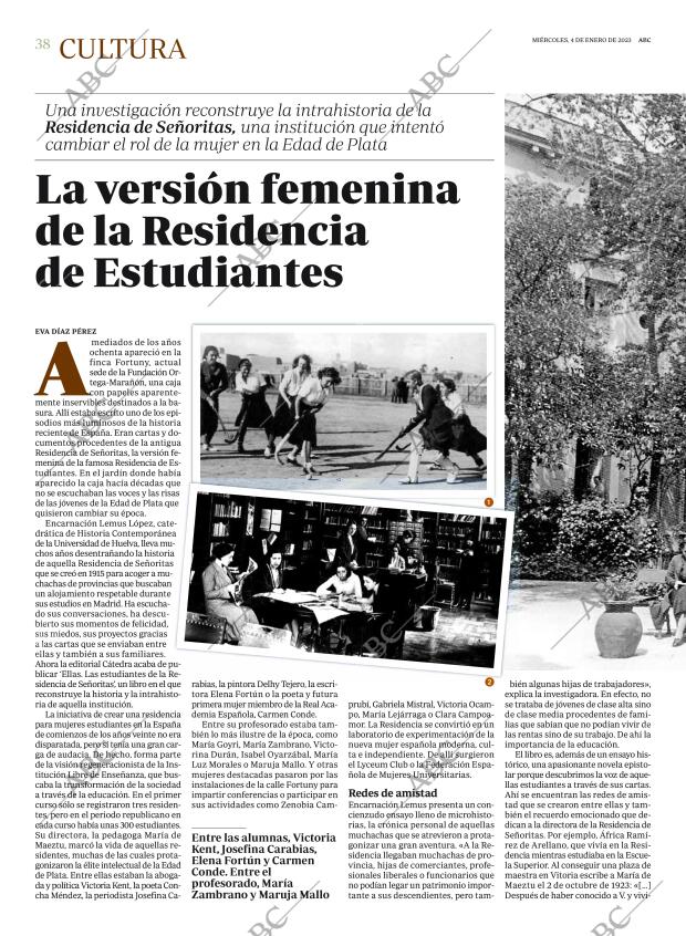 ABC MADRID 04-01-2023 página 38