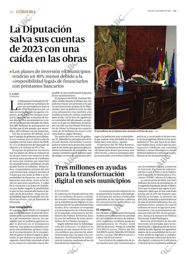 ABC CORDOBA 05-01-2023 página 20