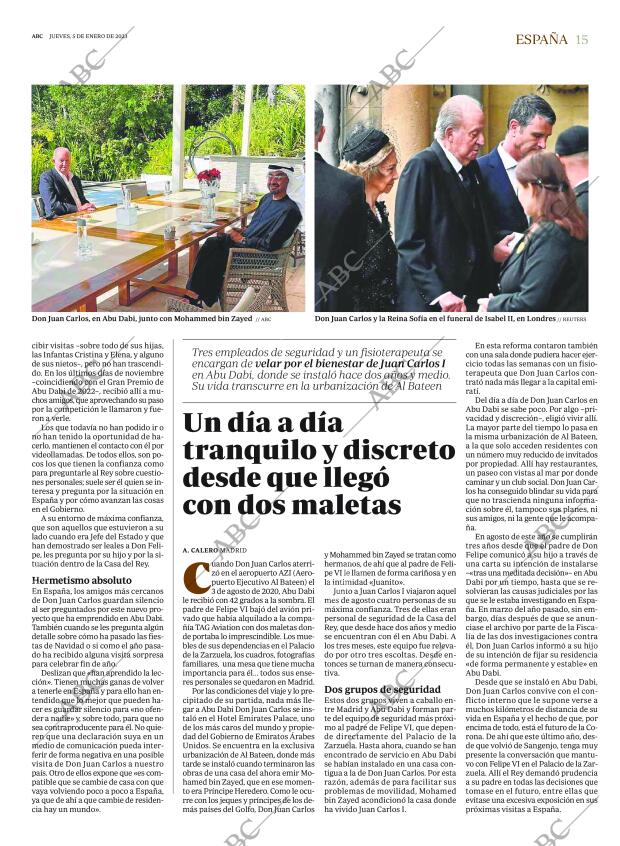 ABC MADRID 05-01-2023 página 15