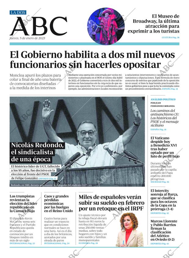 ABC MADRID 05-01-2023 página 2