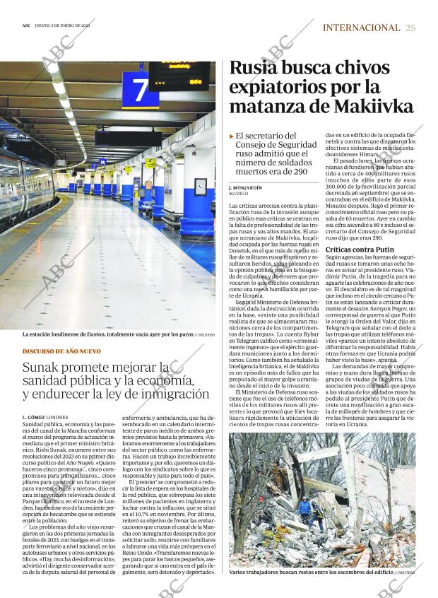 ABC MADRID 05-01-2023 página 25