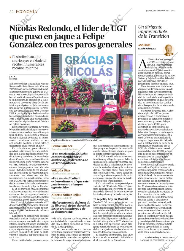 ABC MADRID 05-01-2023 página 32