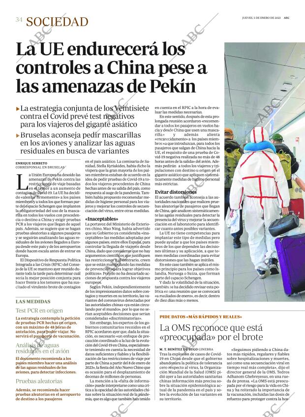 ABC MADRID 05-01-2023 página 34